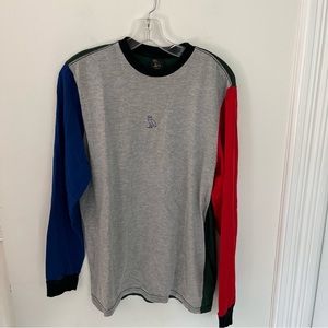 OVO Colour-blocked Long Sleeve T-shirt Medium